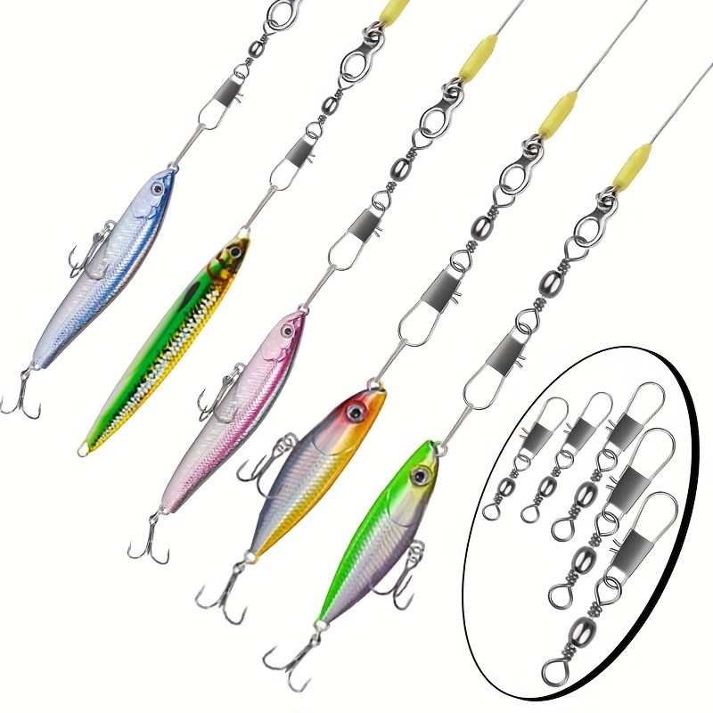 50Pc/box Stainless Steel Swive - đánh giá và giá Fishing Line Box