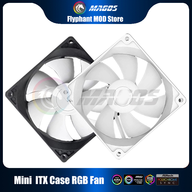 Mini ITX Case ARGB Fan 8cm 9cm - đánh giá và giá Fly Line