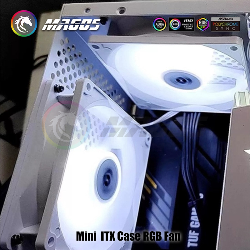 Mini ITX Case ARGB Fan 8cm 9cm - đánh giá và giá Fly Line