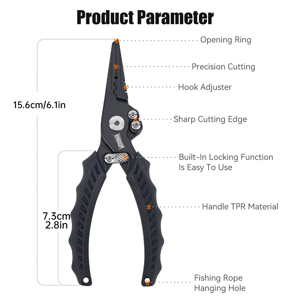 Kingdom Fishing Pliers Multifu - đánh giá và giá Fishing Line Cutter