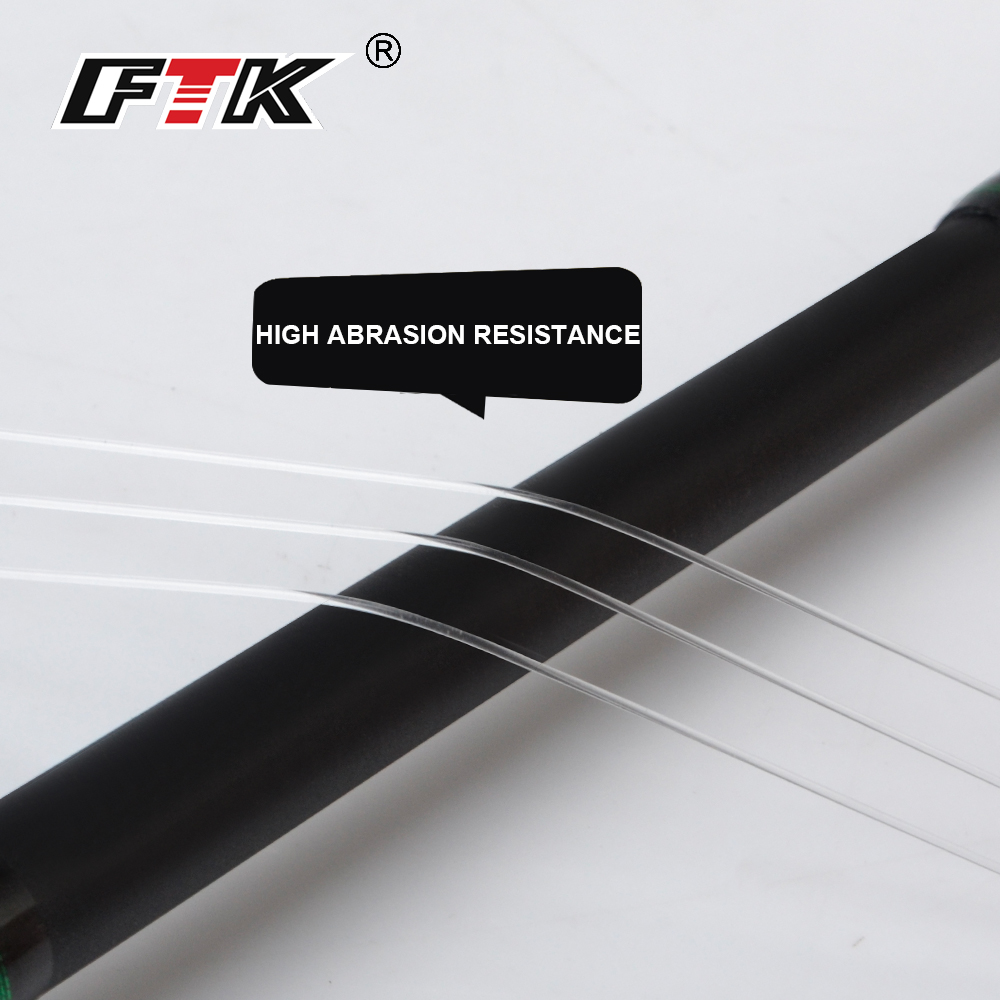 FTK 100M Fluorocarbon Dây Câu  - đánh giá và giá Fluorocarbon Line