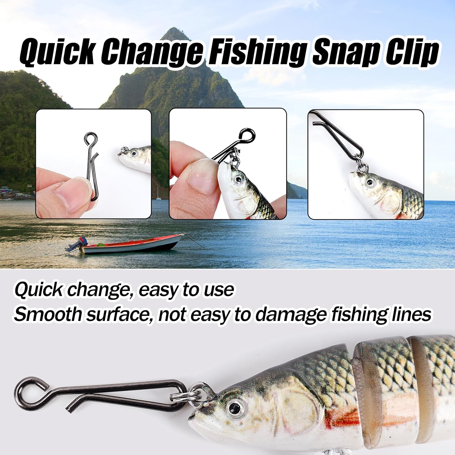 100Pcs Stainless Steel Fishing - đánh giá và giá Saltwater Line