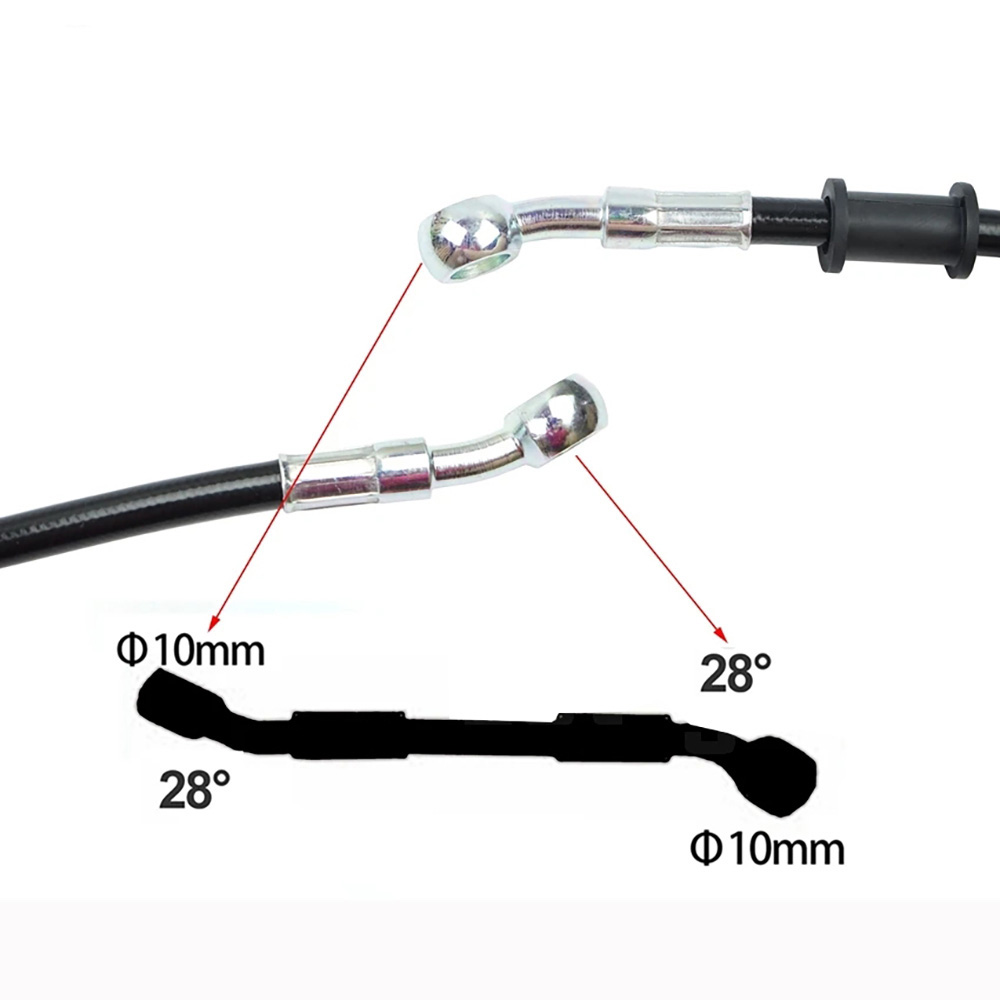 400-2200mm Motorcycle Hydrauli - đánh giá và giá Braided Line