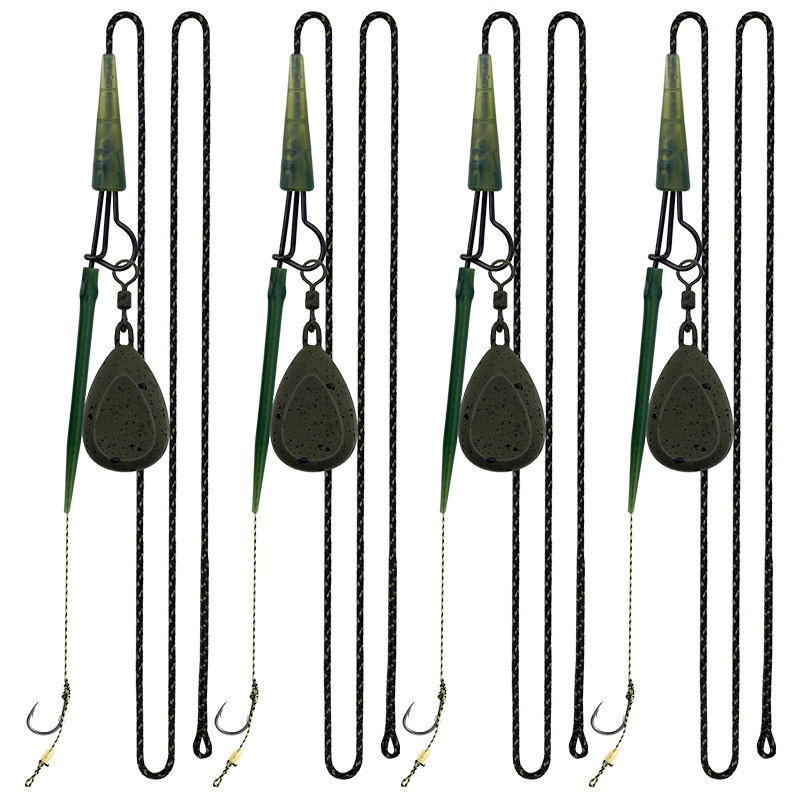1set Professional Carp Fishing - đánh giá và giá Leader Line