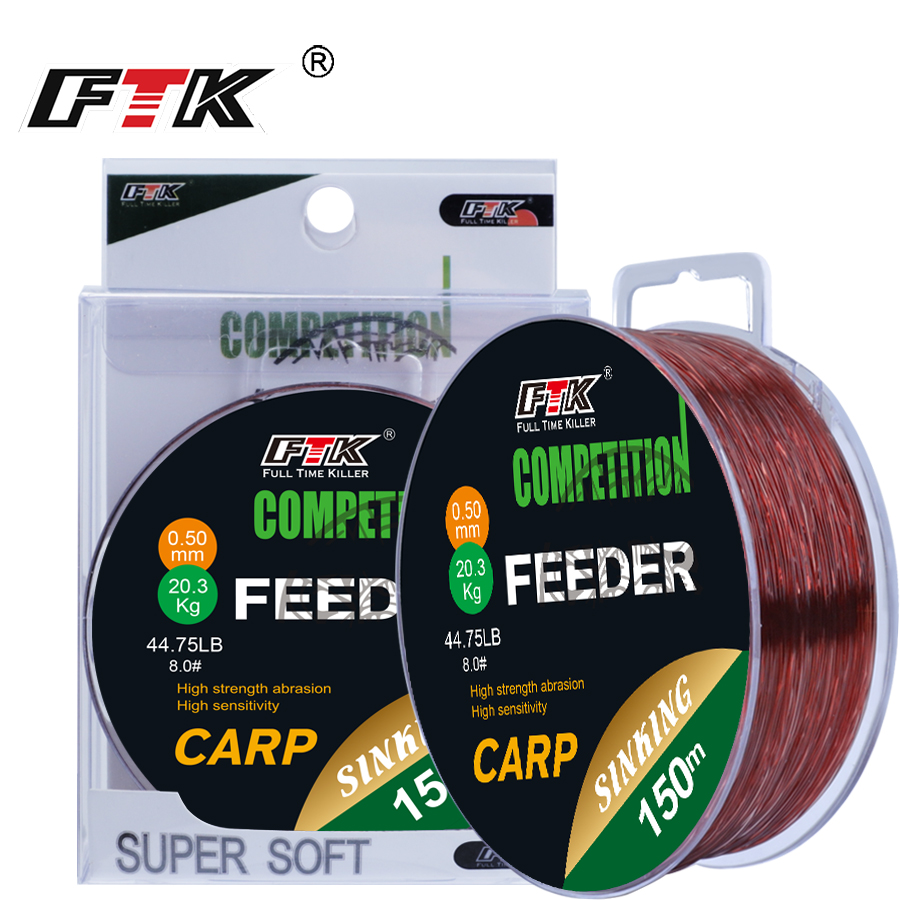 FTK  3D Invisible Carp Fishing - đánh giá và giá Fluorocarbon Line