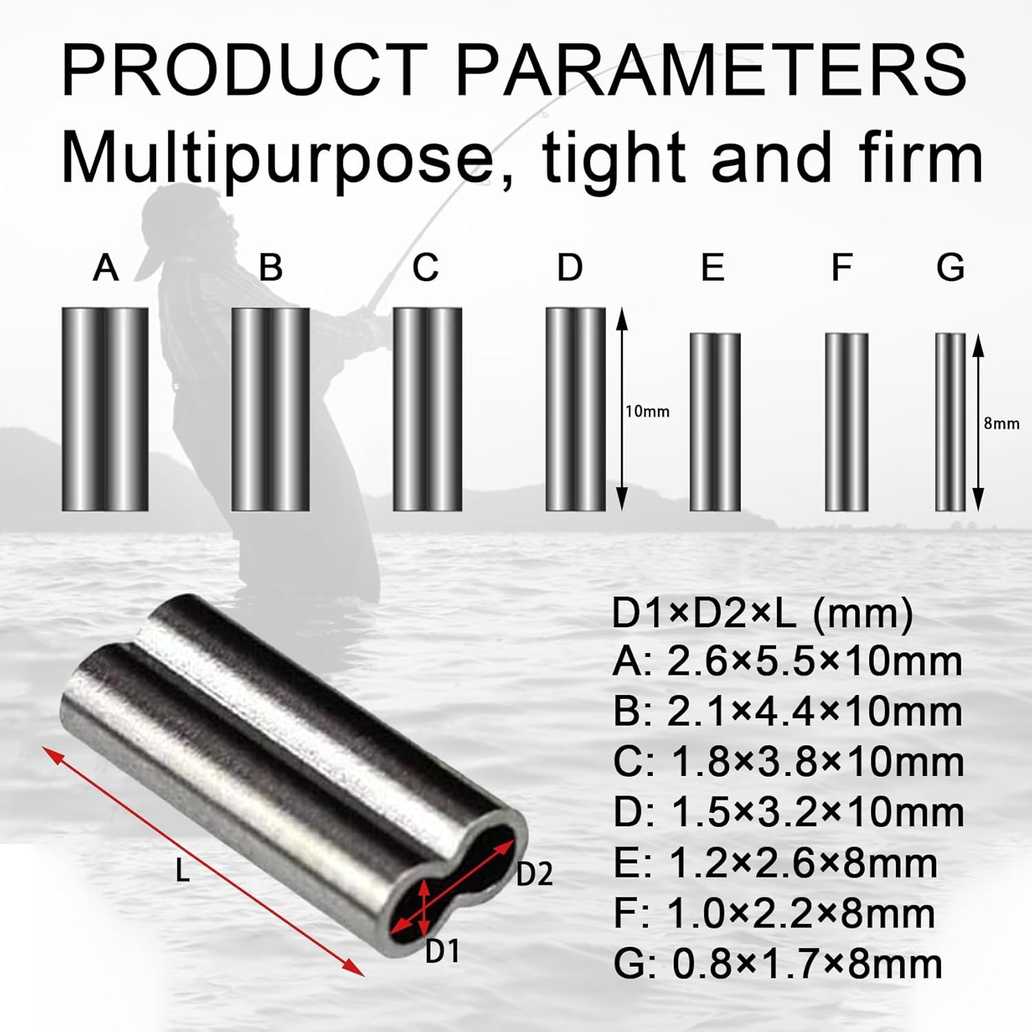 Copper Double Barrel Crimp Sle - đánh giá và giá Leader Line