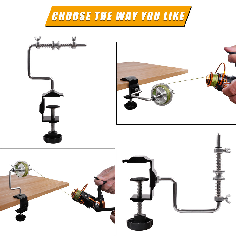 Protable Dây Câu Cá Aó Gió Có  - đánh giá và giá Fishing Line Spooler