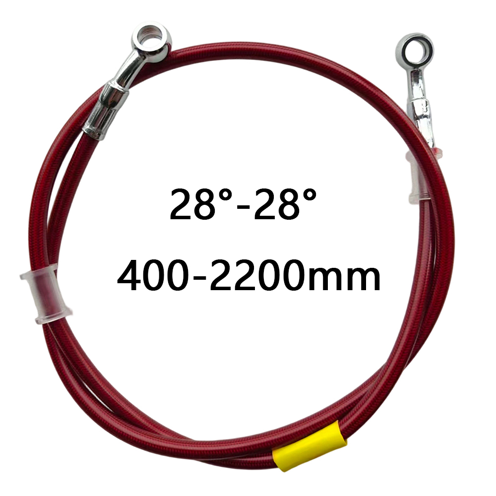 28-28 Red Universal Motorcycle - đánh giá và giá Braided Line