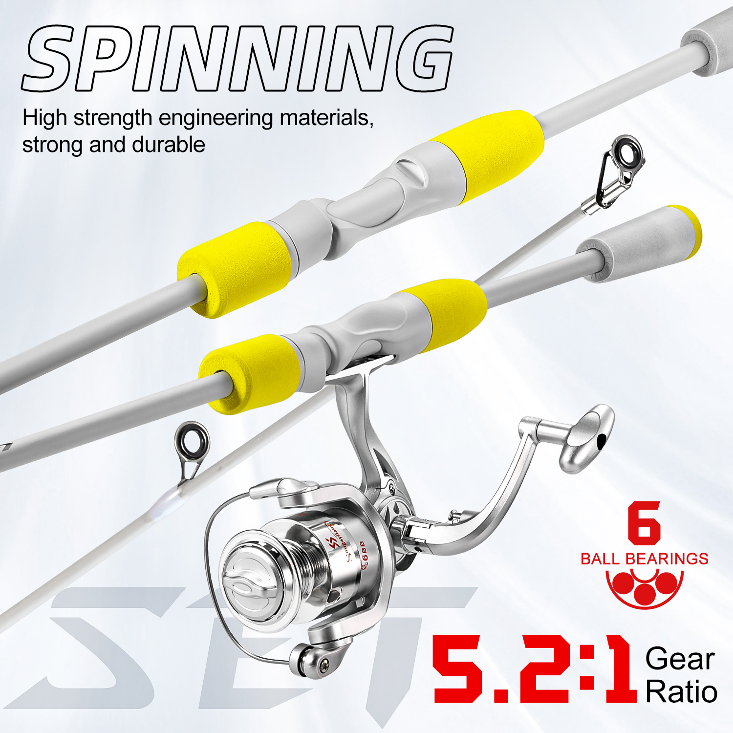 Sougayilang 2section Spinning  - đánh giá và giá Fishing Line Spooler
