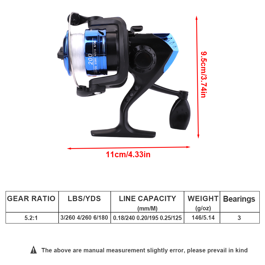 FTK 1.8M Portable Spinning Fis - đánh giá và giá Fishing Line Spooler